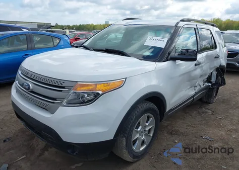 2014 Ford Explorer z USA, uszkodzony, nr VIN 1FM5K8B8XEGB08492